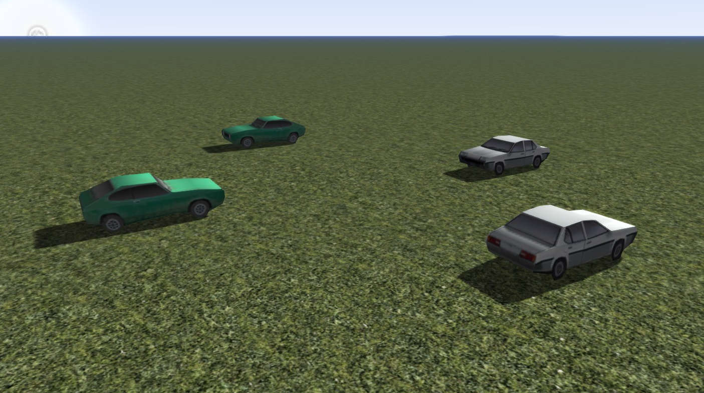 Cars Parked 70s 4