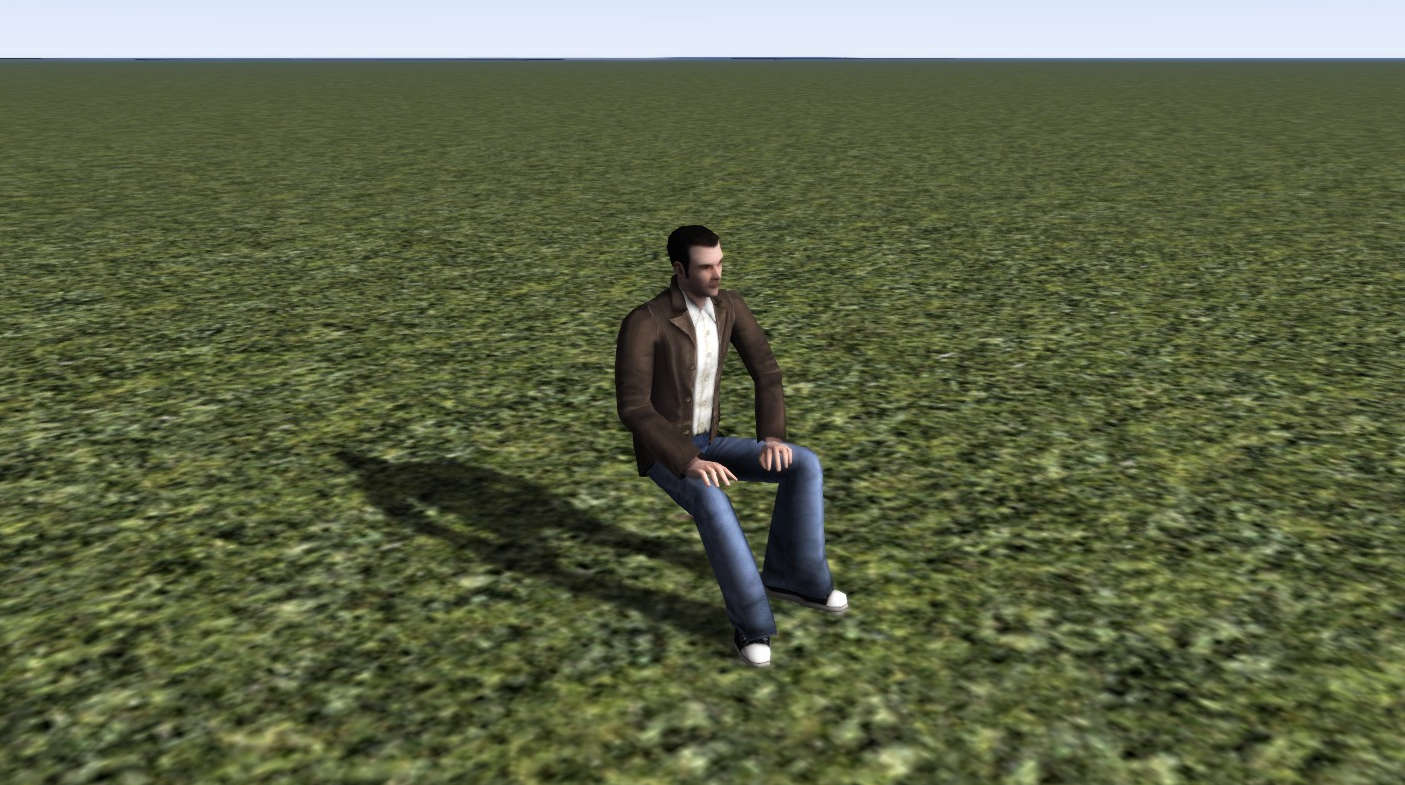 Male Sitting 06