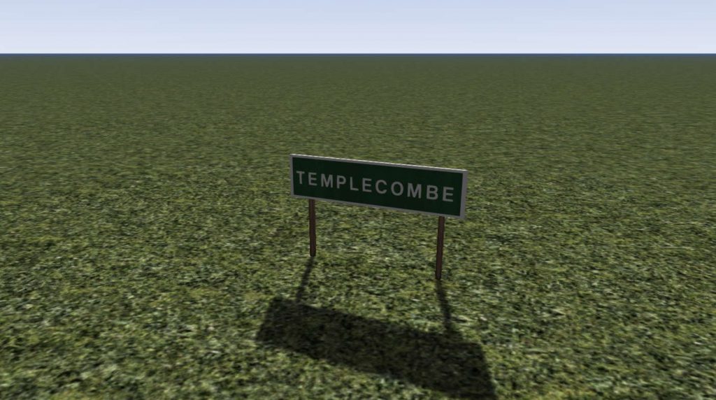 Sign BT Temple F