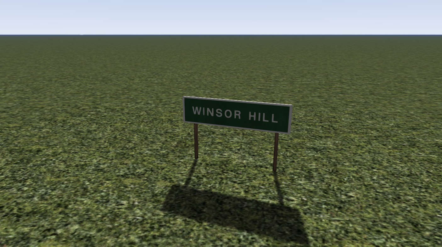 Sign BT Winsor F