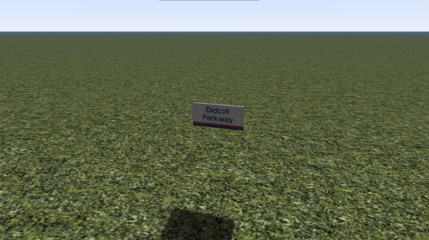 Sign OP Didcot W