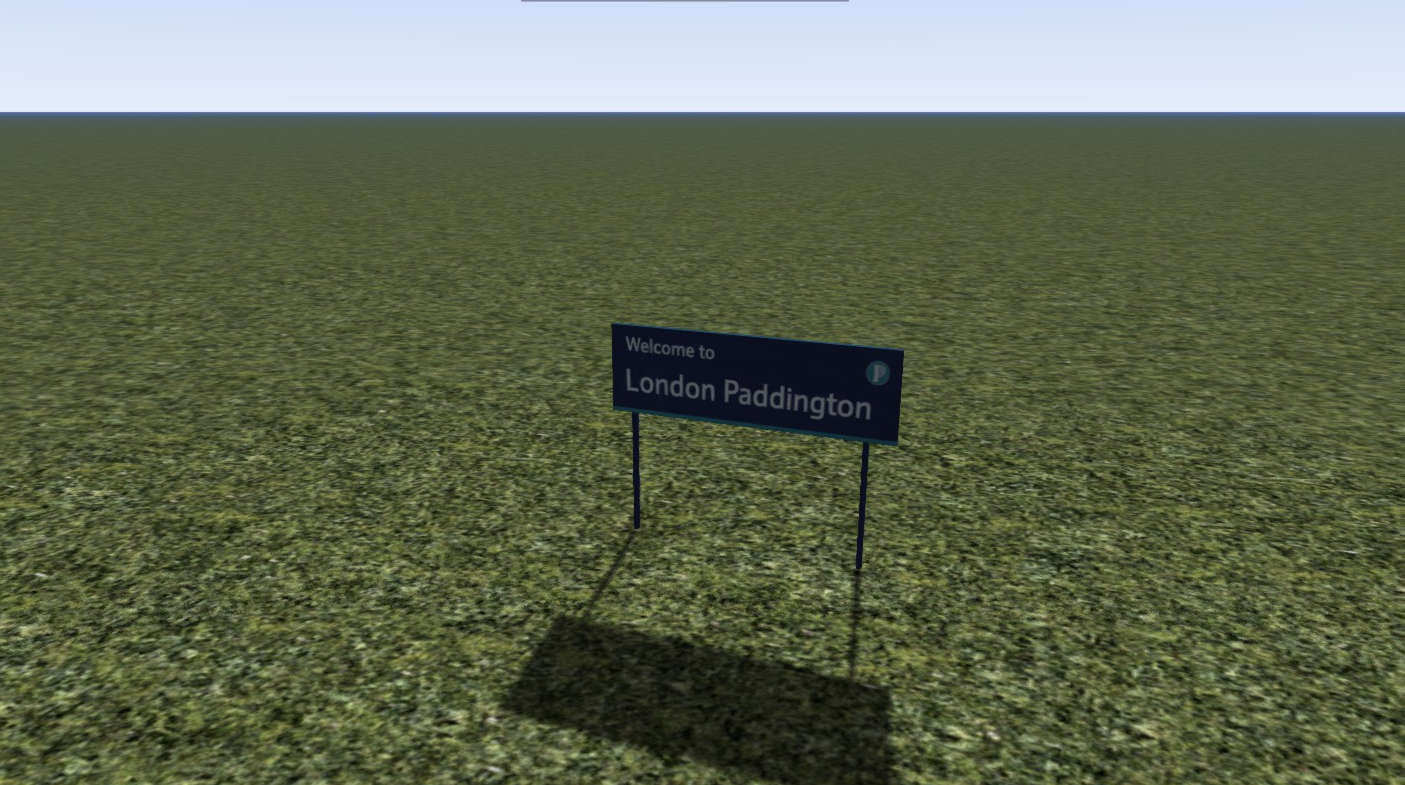Sign OP Paddington F