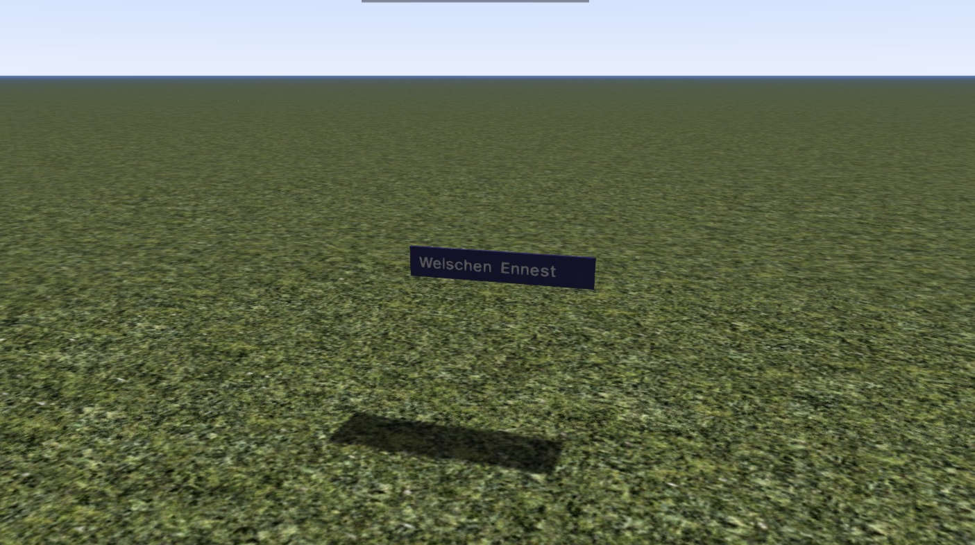 Sign SH Welsch W