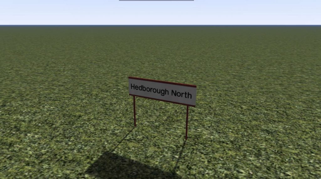 Sign UK Hedborough North