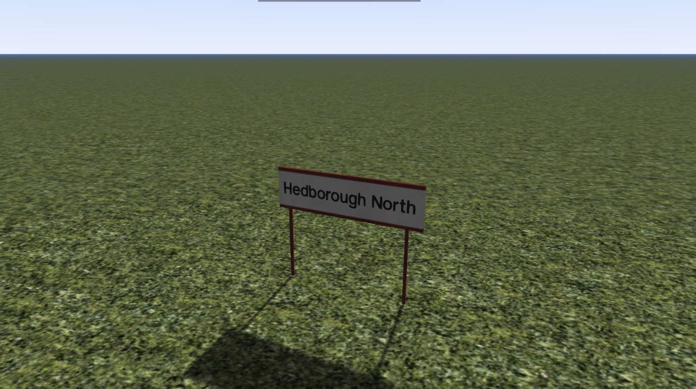 Sign UK Hedborough North